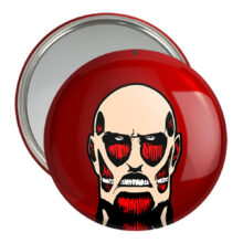 آینه جیبی خندالو مدل تایتان غول آسا انیمه اتک آن تایتان Attack on Titan  کد 10977