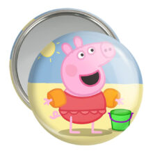 آینه جیبی خندالو مدل پپا انیمه پپاپیک Peppa pig  کد 22068