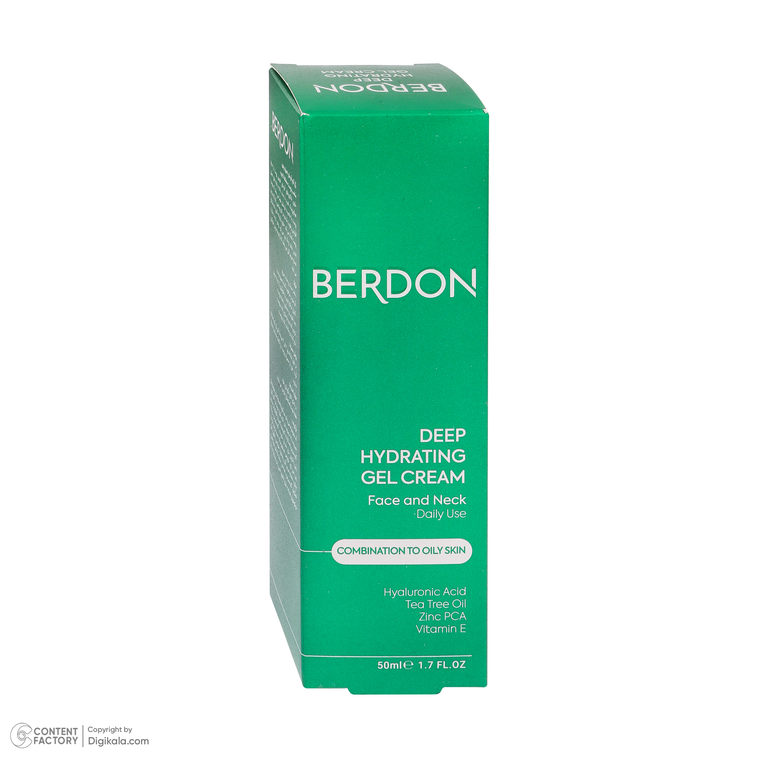کرم ژل مرطوب کننده صورت بردون مدل Daily Use مناسب برای پوست چرب و مختلط حجم 50 میلی لیتر