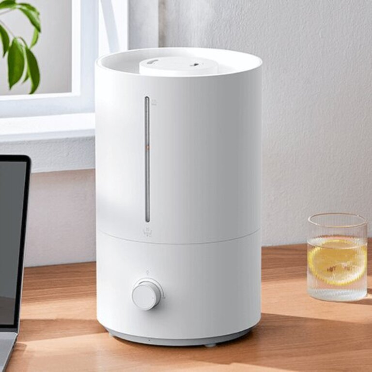 دستگاه بخور و رطوبت‌ساز سرد 4 لیتری برند شیائومی، مناسب برای فضای 35 مترمربع، میزان کارکرد مداوم 13 ساعت، منبع انرژی برق، دارای قابلیت خاموشی خودکار بعد از اتمام آب، مدل Humidifier 2 Lite Europe Version