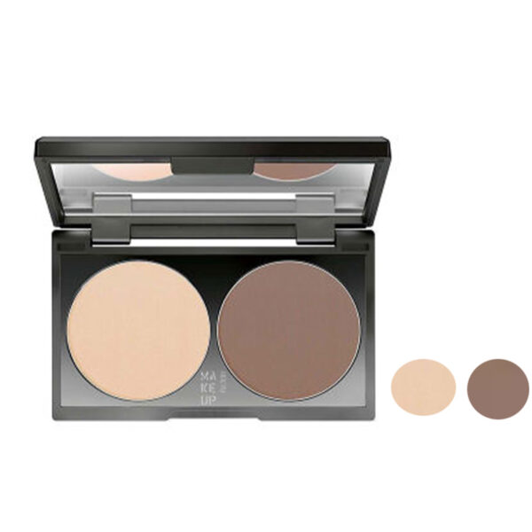 کانتور میکاپ فکتوری مدل palette duo شماره 07