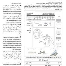 الگو خیاطی دامن زنانه بوردا استایل کد 6818 سایز 36 تا 54 متد مولر