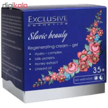 کرم ژل بازسازی کننده اکسکلوسیو مدل اسلاویک بیوتی حجم 50 میلی لیتر