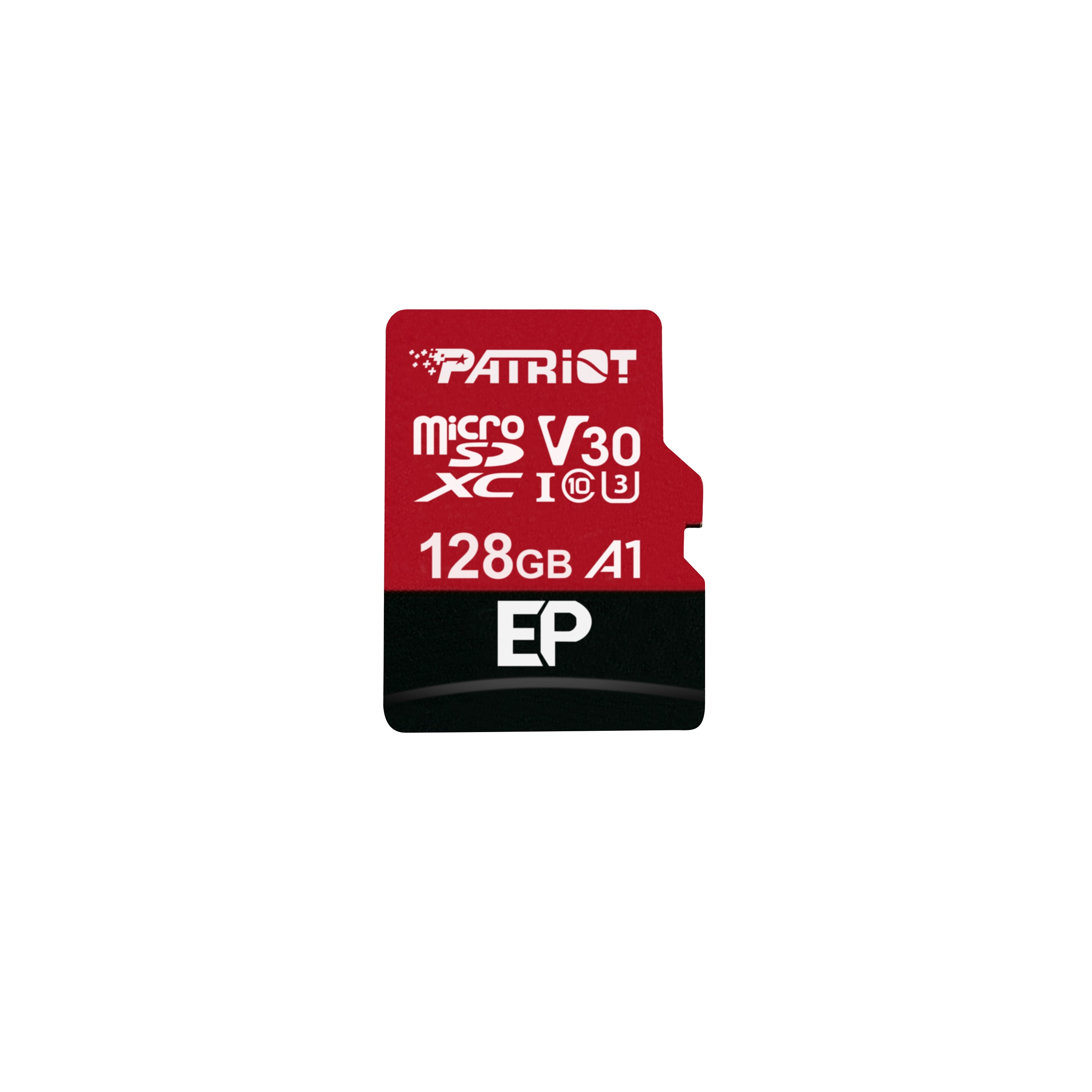 کارت حافظه microSDXC پتریوت مدل EP -V30 A1 ظرفیت 128 گیگابایت به همراه آداپتور