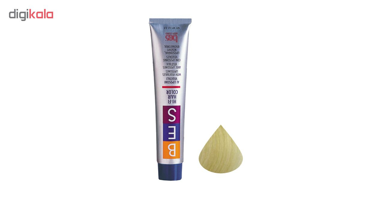 رنگ مو بس شماره 90.0 حجم 100 میلی لیتر رنگ بلوند