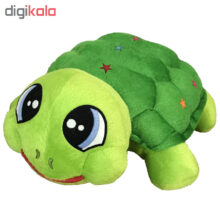 عروسک طرح لاک پشت خوابیده ارتفاع 40 سانتی متر