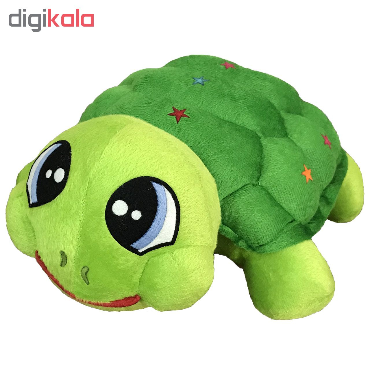 عروسک طرح لاک پشت خوابیده ارتفاع 40 سانتی متر