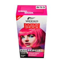 کیت رنگ مو ویکو مدل color shock شماره 8/53 حجم 80 میلی لیتر رنگ صورتی