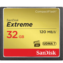 کارت حافظه CompactFlash سن دیسک مدل Extreme سرعت 800X 120MBps ظرفیت 32 گیگابایت