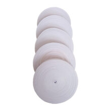 نوار اریب مدل Pe-White-02 بسته 5 عددی