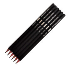 مداد مشکی فابر کاستل مدل 1112 بسته 6 عددی