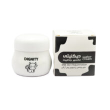 کرم مرطوب‌کننده دست، صورت دیگنیتی مدل شير گاو مناسب برای انواع پوست وزن 85 گرم