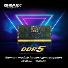 رم لپ تاپ DDR5 تک کاناله 4800 مگاهرتز کینگ مکس مدل KM-SD5 ظرفیت 8 گیگابایت
