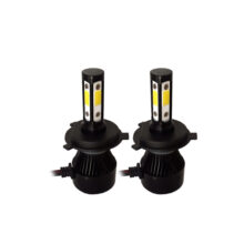 لامپ هدلایت خودرو مدل GM-H4 چهارطرفه بسته 2 عددی