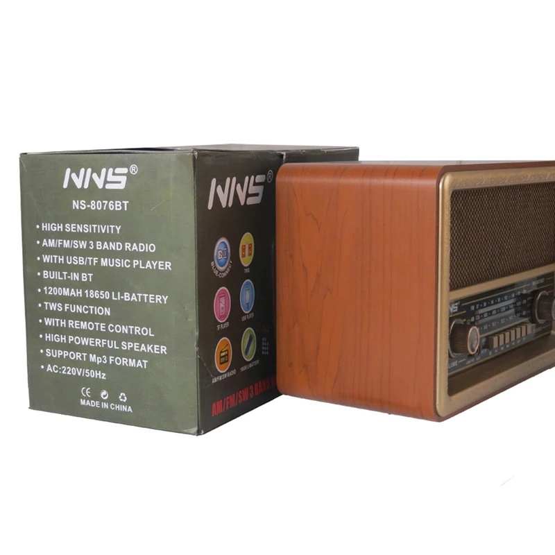 رادیو ان ان اس مدل NS-8076BT