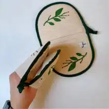 دستگیره و دستکش فر ستی مدل شکوفه کد 001