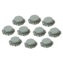 دستگیره اجاق گاز مدل چهارخانه ریز کد 500 بسته 10 عددی