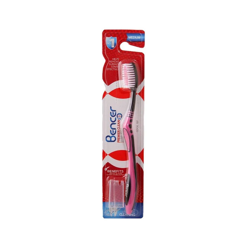 مسواک بنسر مدل Premier Clean با برس متوسط بسته 3 عددی