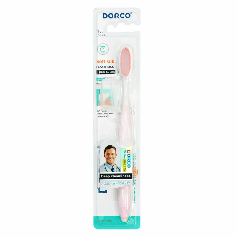 مسواک دورکو مدل D624 Soft Silk Flash Silk با برس نرم