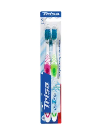 مسواک تریزا مدل Flexible با برس نرم بسته 2 عددی
