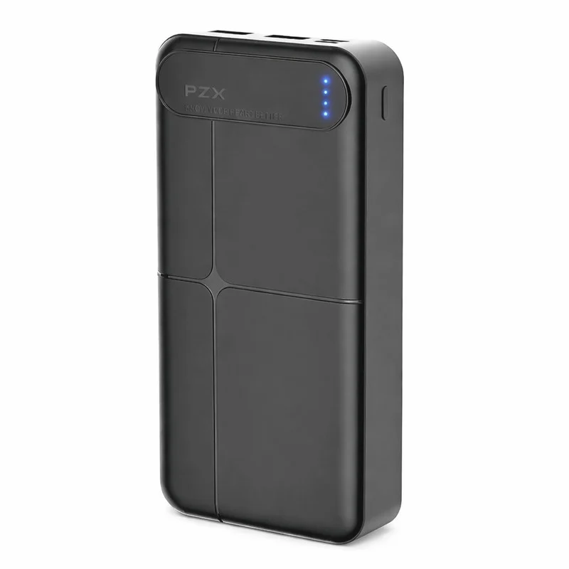 پاوربانک 22.5 وات پی زد ایکس مدل V03 Super Fast Charge ظرفیت 20000 میلی‌آمپرساعت