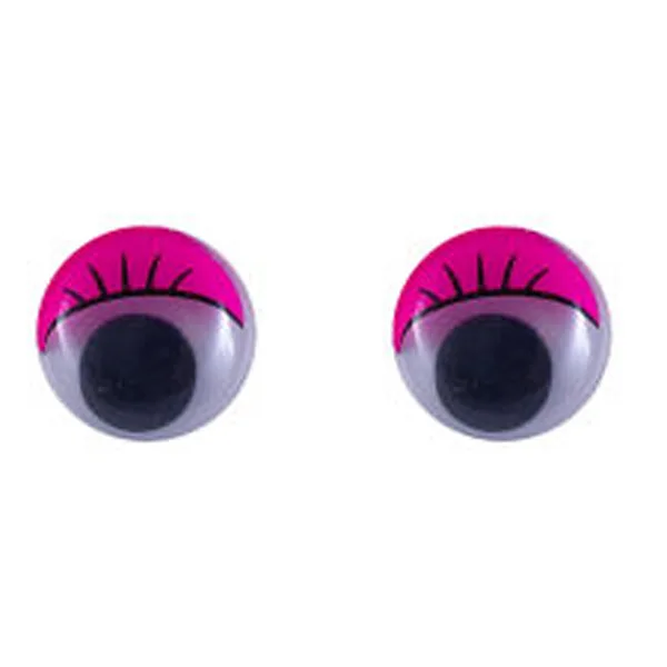چشم عروسک طرح گرد کد MEL-CIR6 مجموعه 108 عددی