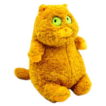 عروسک ناب سل مدل گربه زیرک چشم درشت ارتفاع 40 سانتی متر