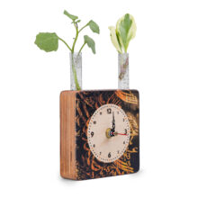 ساعت رومیزی راکورد مدل P-129H طرح سیاه مشق