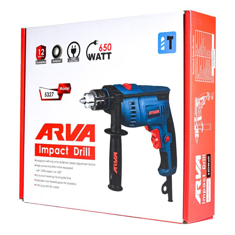 دریل چکشی آروا مدل ARVA-5327