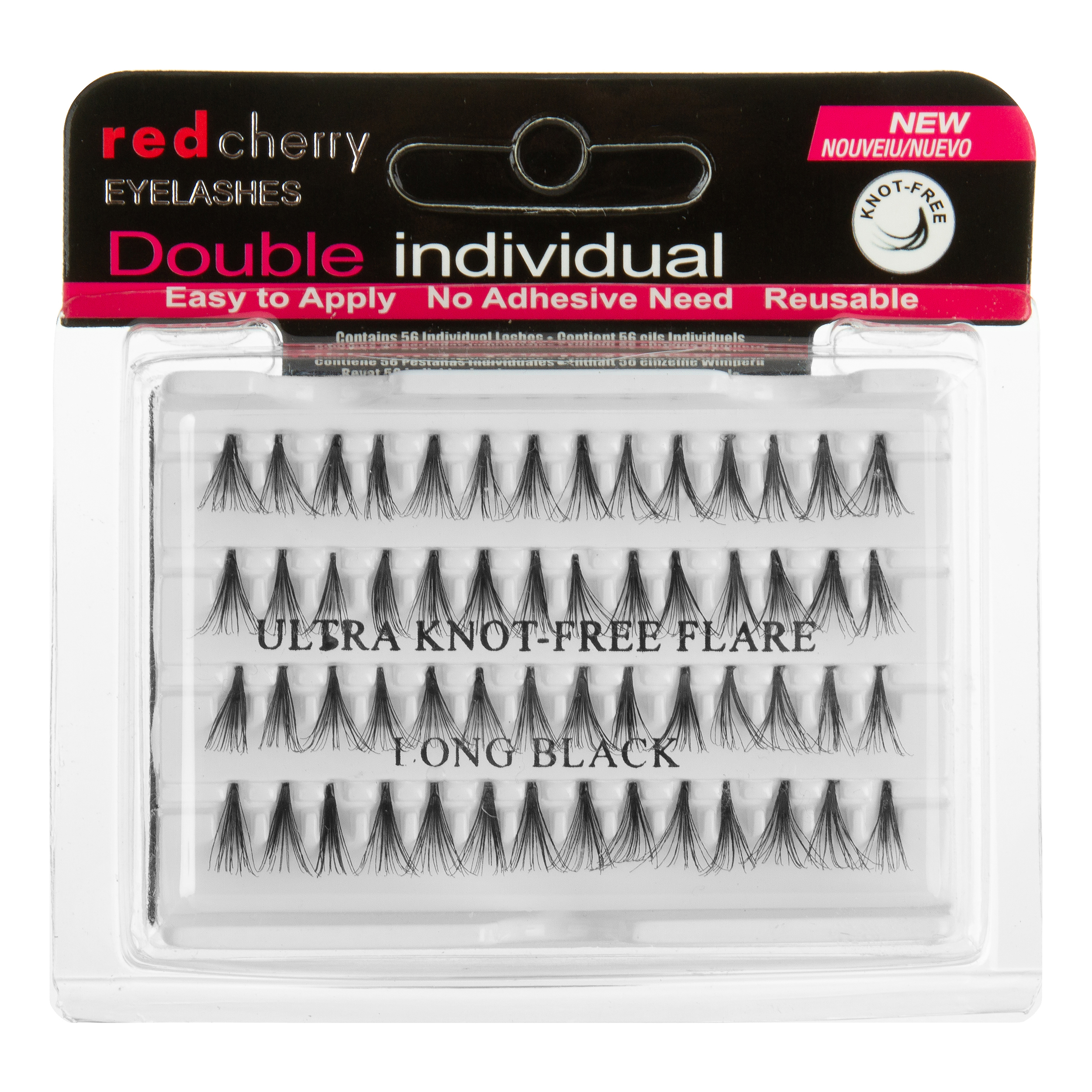 مژه مصنوعی رد چری مدل بدون گره