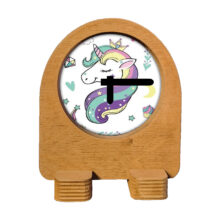 ساعت رومیزی طرح یونیکورن کد 204
