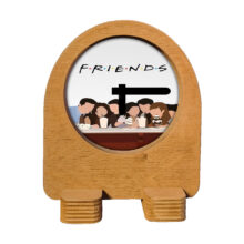 ساعت رومیزی طرح فرندز کد 347