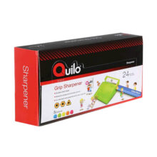 تراش کوییلو مدل مستطیل رنگی بسته 24 عددی