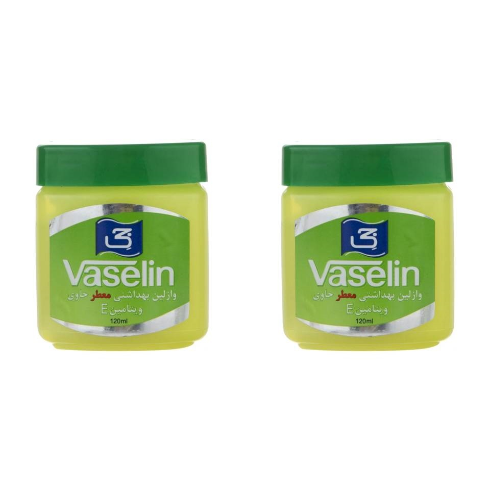 وازلین جی کد 001 مناسب انواع پوست حجم 120 میلی لیتر مجموعه 2 عددی
