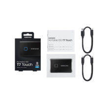 هارد اکسترنال سامسونگ مدل Portable SSD T7 ظرفیت 1.92 ترابایت