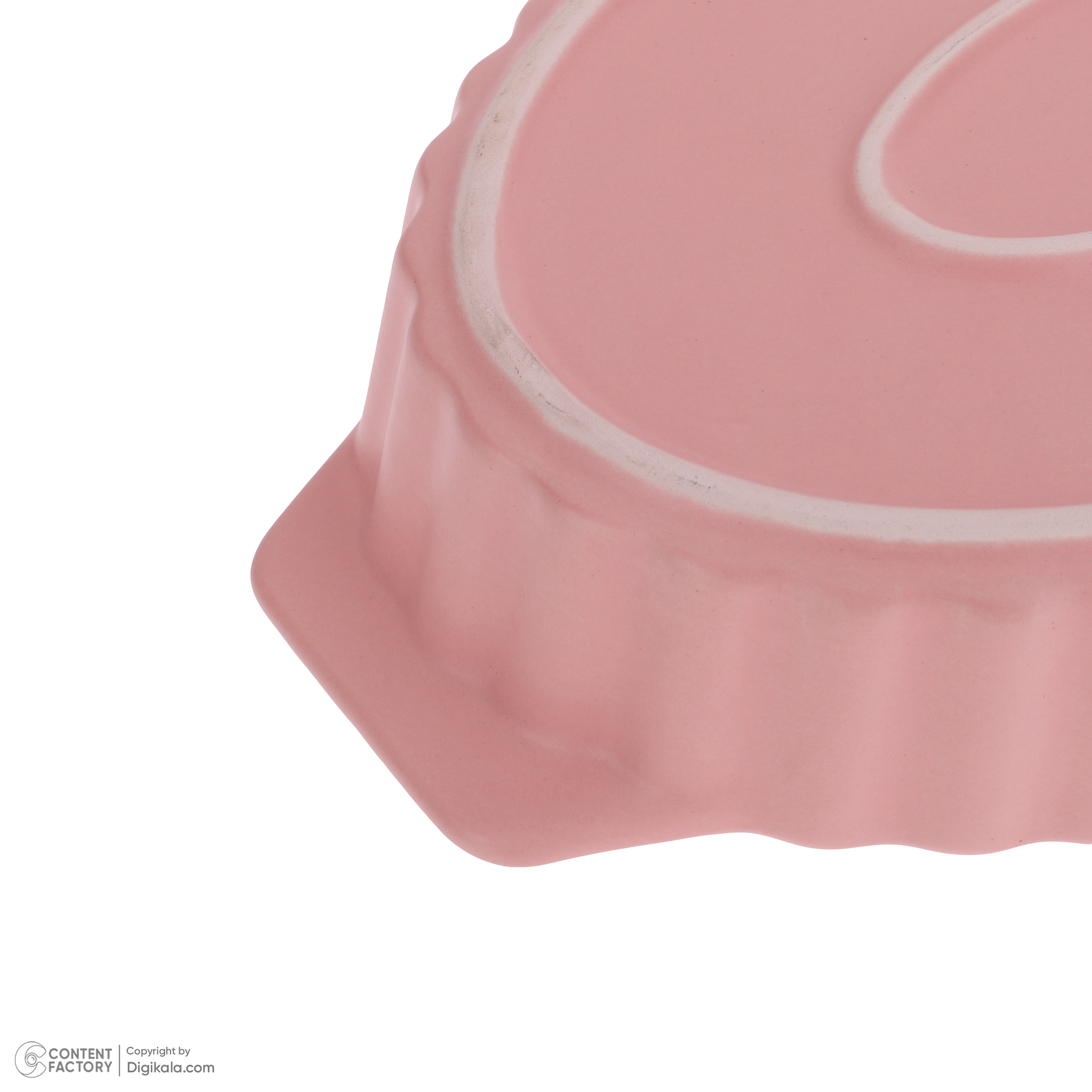 سینی سرامیکی بومی مدل لازانیا بیضی مات