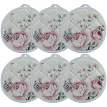 دستگیره منسوجات خسروشاهی برتر مدل گرد کد DGM100 بسته 6 عددی