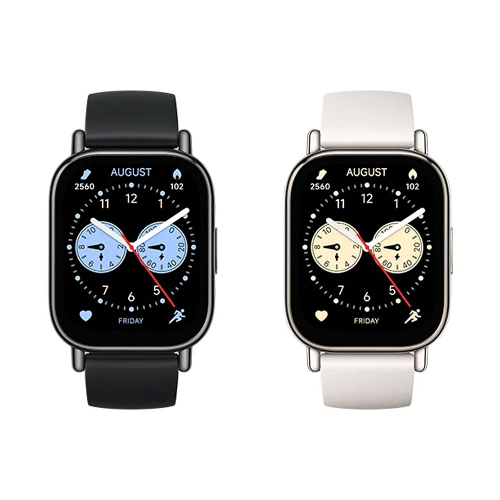 ساعت هوشمند شیائومی مدل Redmi Watch 5 Lite دارای قابلیت های صفحه نمایش رنگی، کنترل سطح اکسیژن خون، قابلیت مکالمه از طریق بلوتوث بند سیلیکون