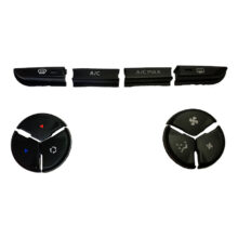 پک کلید پنل بخاری و کولر خودرو مدل TP301 مناسب برای تارا بسته 10 عددی