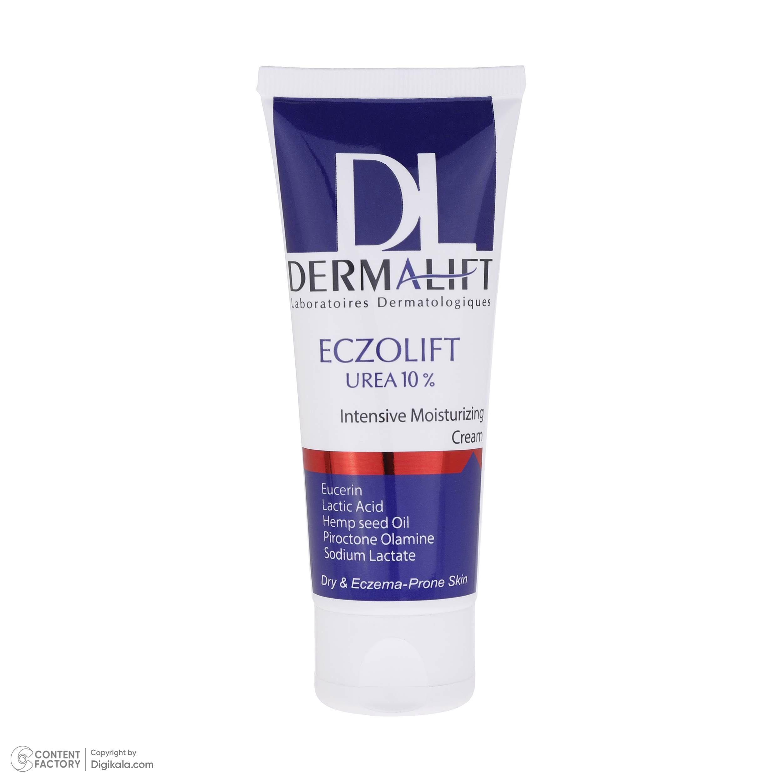کرم مرطوب کننده درمالیفت مدل ECZOLIFT UREA 10% حجم 75 میلی لیتر