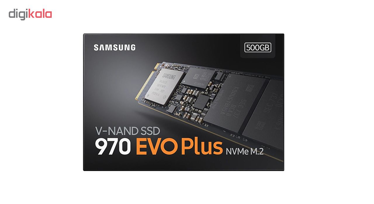 اس اس دی اینترنال سامسونگ مدل 970 EVO PLUS ظرفیت 500 گیگابایت