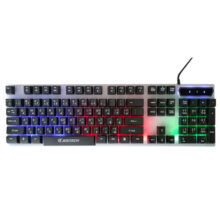 کیبورد گیمینگ جرتک مدل K358، سوئیچ ممبران، Full-Size، نورپردازی بک لایت