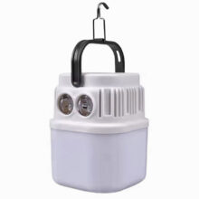 چراغ شارژی پنل دار مدل KT-668 با نور مهتابی