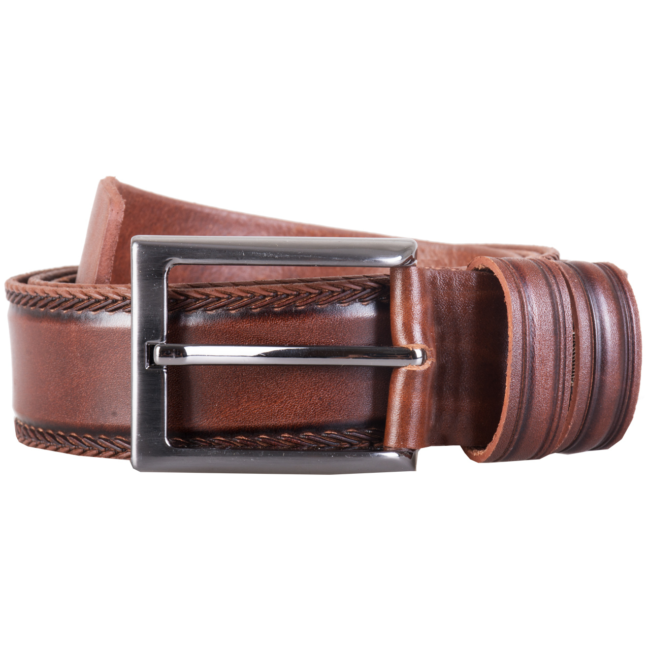 کمربند چرم طبیعی مردانه زیویک مدل 005