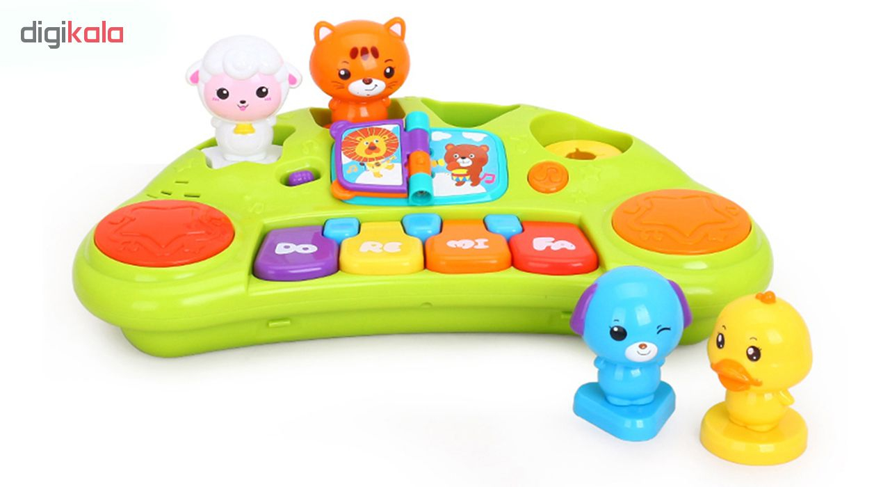 اسباب بازی هولی تویز مدل Funny Animal Keyboard کد H4