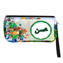 جامدادی مدل اسم شخصی طرح ماینکرافت اسم محسن کد 0439