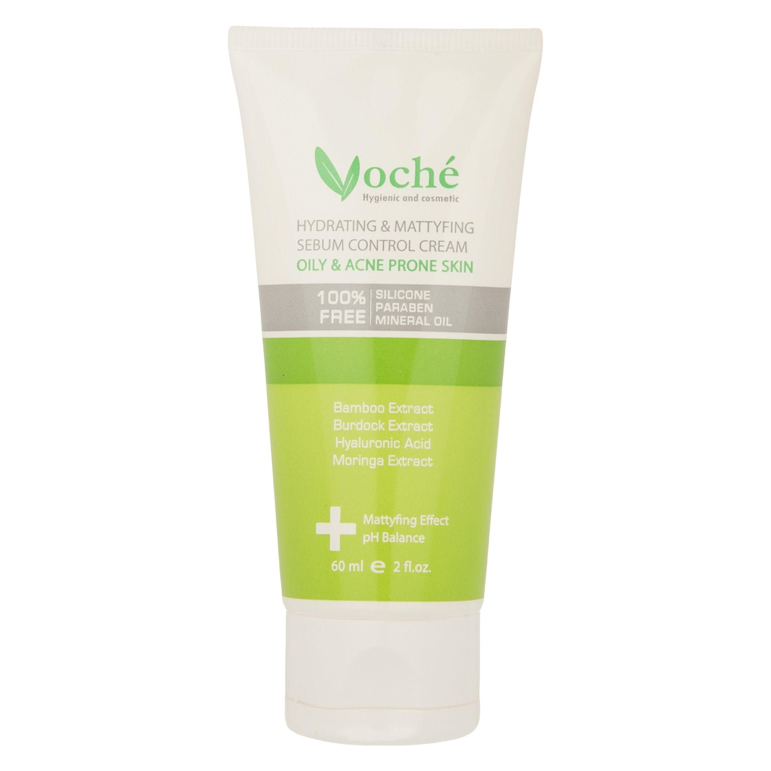 کرم آبرسان وچه مدل Bamboo مناسب پوست‌های چرب و مستعد آکنه حجم 60 میلی‌لیتر