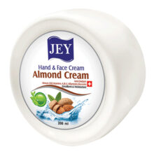 کرم دست و صورت جی مدل روغن بادام حجم 200 میلی لیتر