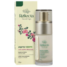 کرم ژل ضد چروک رفلکتا مدل Pepti Verte مناسب برای انواع پوست وزن 30 گرم