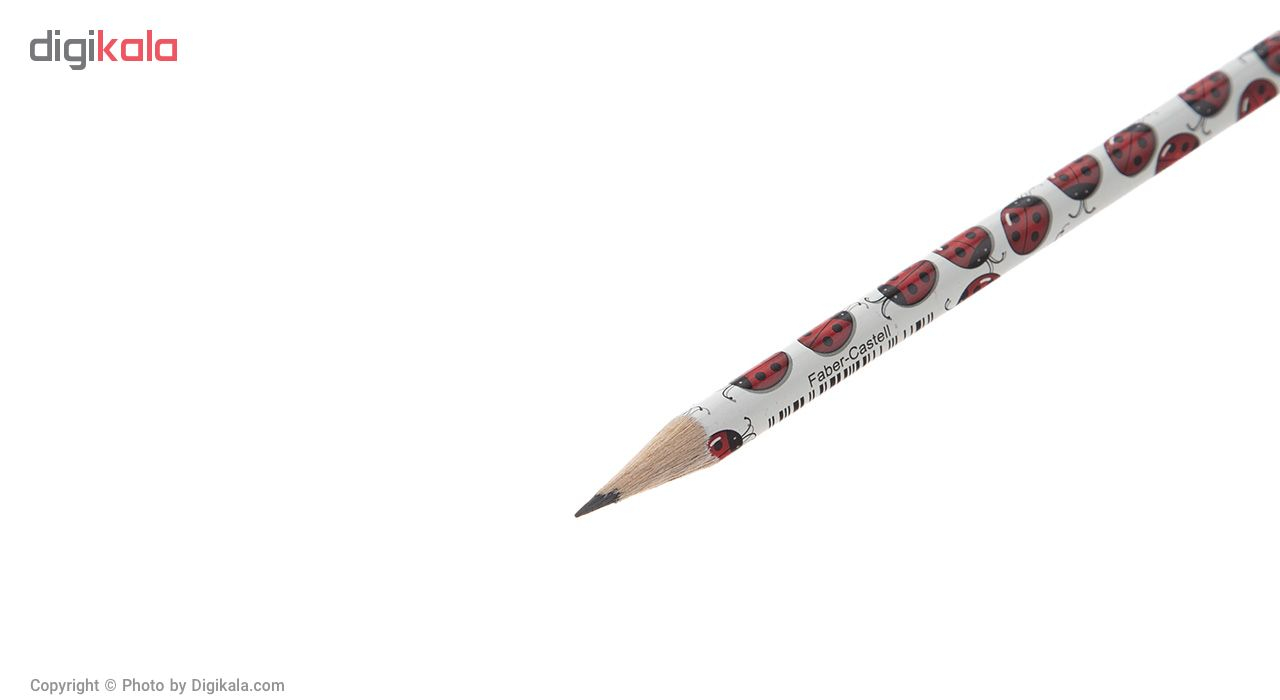 مداد مشکی Faber-Castel طرح حیوانات - بسته 4 عددی